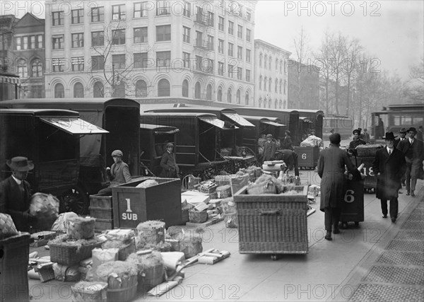 Woodward & Lothrop's Department Store, Washington, D.C. Trucks, 1912. Creator: Unknown.