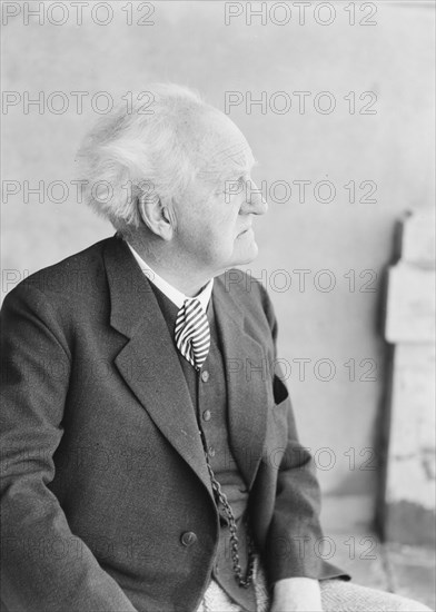 Hauptmann, Gerhart, portrait photograph, 1938 Creator: Arnold Genthe.