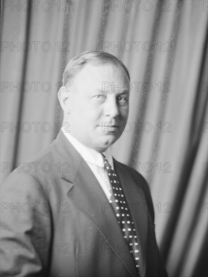 Jannings, Emil, Mr., portrait photograph, 1927 Creator: Arnold Genthe.