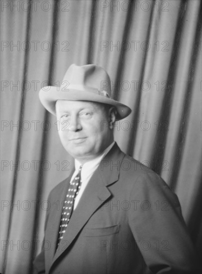 Jannings, Emil, Mr., portrait photograph, 1927 Creator: Arnold Genthe.