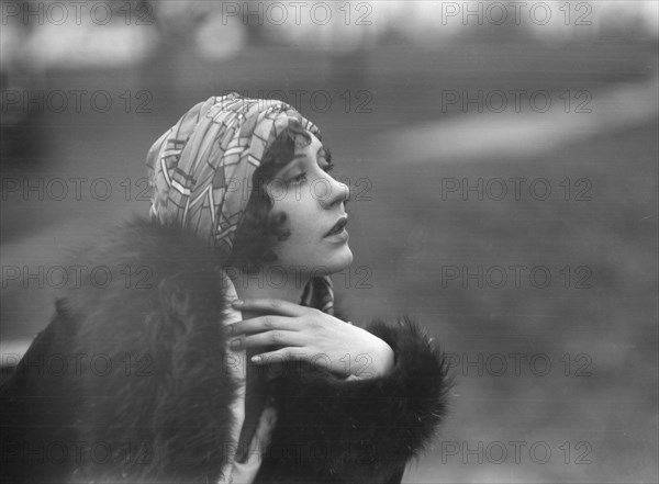 Altman, Ruth, Miss, portrait photograph, 1928 Creator: Arnold Genthe.