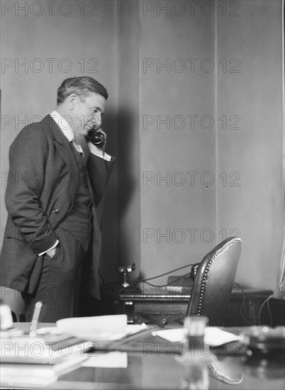 Carey, William F., Mr., portrait photograph, 1929 July 3. Creator: Arnold Genthe.