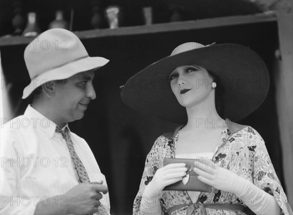 Goodall, Yette and Ludig Stern, portrait photograph, 1927 Creator: Arnold Genthe.