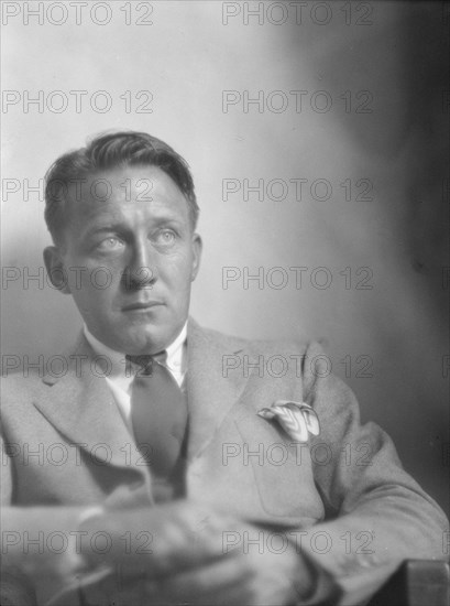 Goulding, Edmund, Mr., portrait photograph, 1927 Creator: Arnold Genthe.