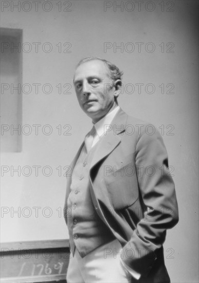 St. John, Louis, Mr., portrait photograph, 1927 Creator: Arnold Genthe.