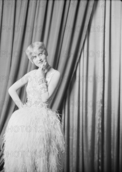 Taylor, Ruth Lee, Miss, portrait photograph, 1927 Creator: Arnold Genthe.