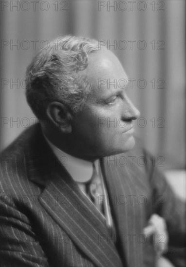 Breese, James L., Mr., portrait photograph, 1914. Creator: Arnold Genthe.