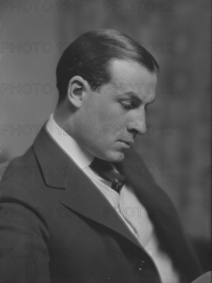 Doubleday, Felix, Mr., portrait photograph, 1915 Mar. 9. Creator: Arnold Genthe.