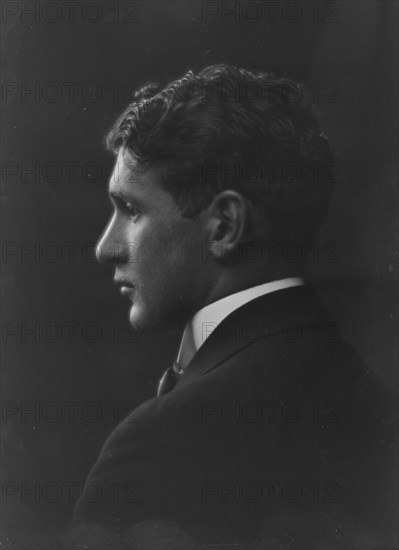 Doubleday, Nelson, Mr., portrait photograph, 1916. Creator: Arnold Genthe.