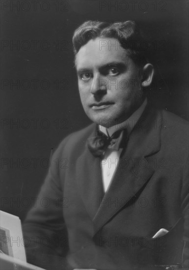 Hohner, Edward, Mr., portrait photograph, 1916. Creator: Arnold Genthe.