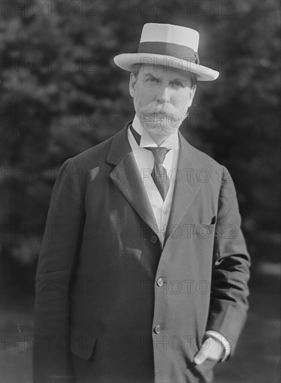 Hughes, Charles, Mr., portrait photograph, 1916. Creator: Arnold Genthe.