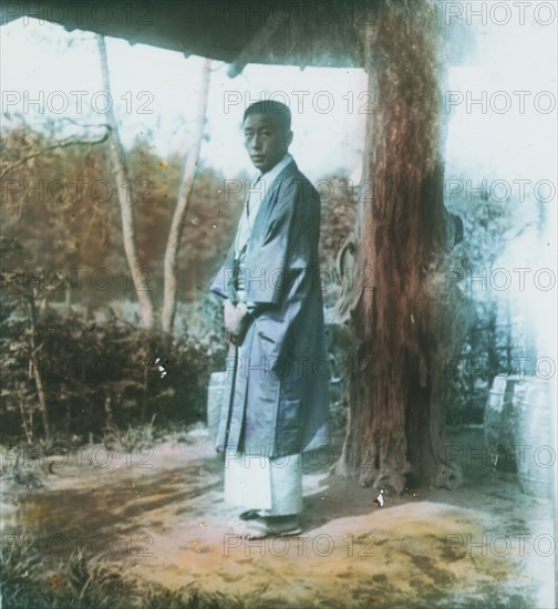 Johnston, J. Edward, Mr., portrait photograph, 1927 Dec. 13. Creator: Arnold Genthe.