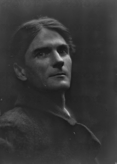 Keeler, Charles, Mr., portrait photograph, 1913. Creator: Arnold Genthe.