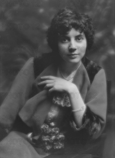 Swinburne, Ann, portrait photograph, 1912. Creator: Arnold Genthe.