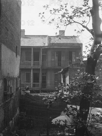 Courtyard, New Orleans, between 1920 and 1926. Creator: Arnold Genthe.