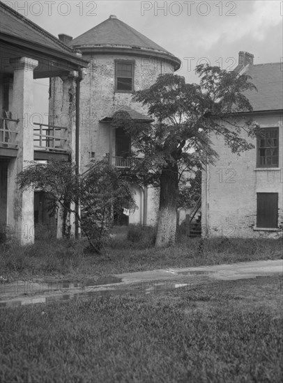 Jackson Barracks, New Orleans, between 1920 and 1926. Creator: Arnold Genthe.