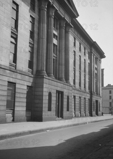 United States Customs House, New Orleans, between 1920 and 1926. Creator: Arnold Genthe.