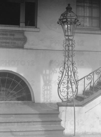 South Carolina Society Hall, Charleston, South Carolina, between 1920 and 1926. Creator: Arnold Genthe.