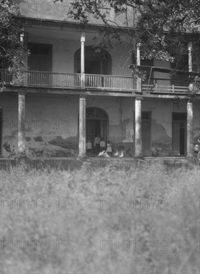 Sarpy plantation below the city of New Orleans, between 1920 and 1926. Creator: Arnold Genthe.