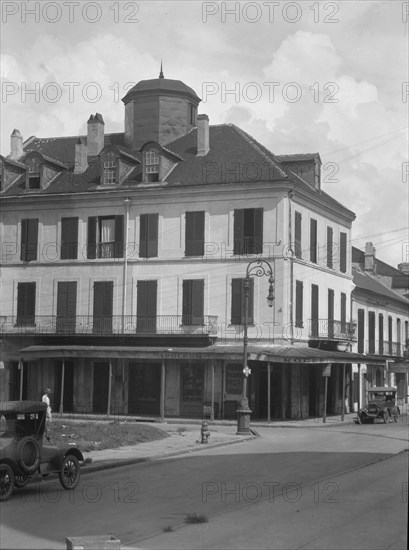 Napoleon House on Chartres Street, New Orleans, between 1920 and 1926. Creator: Arnold Genthe.