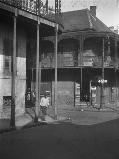 Dauphine Street, New Orleans, between 1920 and 1926. Creator: Arnold Genthe.