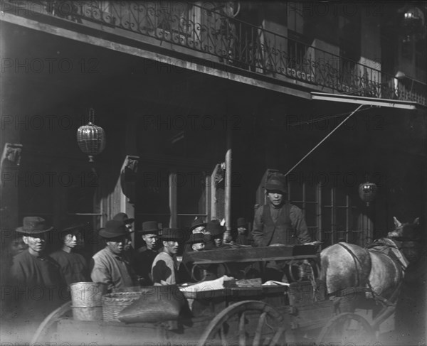 Bob Lim and brother, Chinatown, San Francisco, between 1896 and 1906. Creator: Arnold Genthe.