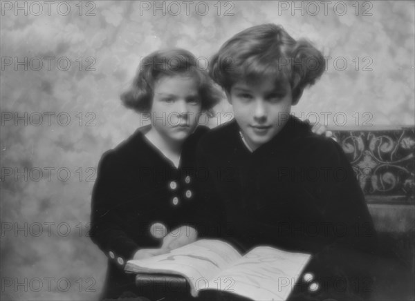 Chanler, William Astor, sons of, portrait photograph, 1914. Creator: Arnold Genthe.