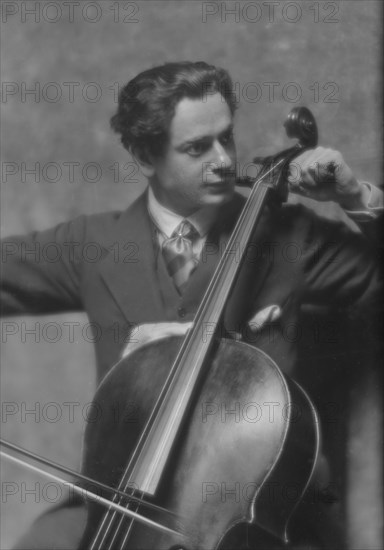 Hamburg, Boris, Mr., portrait photograph, 1916 June 17. Creator: Arnold Genthe.