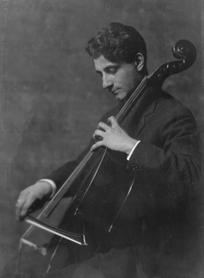 Peula, Michael, Mr., portrait photograph, 1916. Creator: Arnold Genthe.