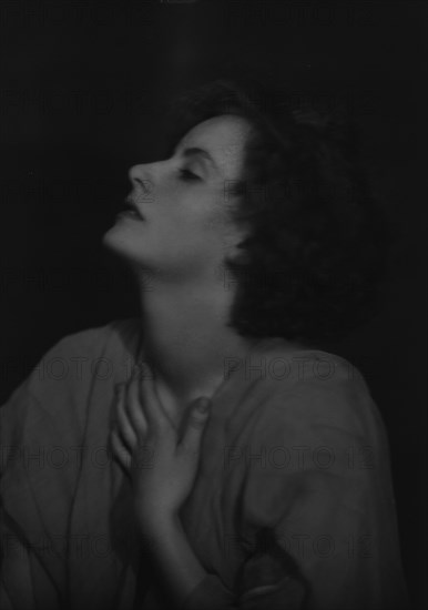 Miss Greta Garbo, portrait photograph, 1925 July 27. Creator: Arnold Genthe.