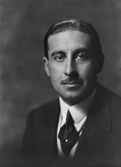 Captain Bryce, portrait photograph, 1919 June 27. Creator: Arnold Genthe.