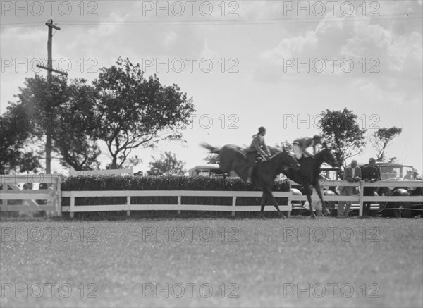 East Hampton horse show, 1932. Creator: Arnold Genthe.