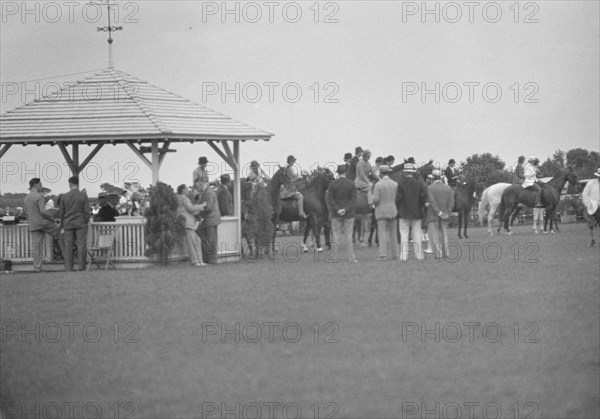 East Hampton horse show, 1933. Creator: Arnold Genthe.