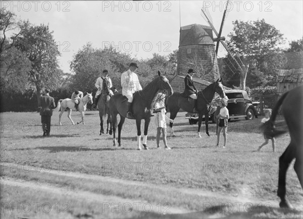 East Hampton horse show, 1936. Creator: Arnold Genthe.