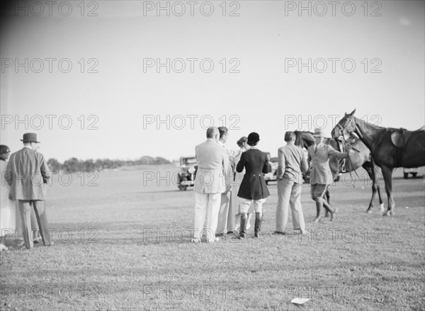 Horse show, East Hampton, Long Island., between 1933 and 1942. Creator: Arnold Genthe.