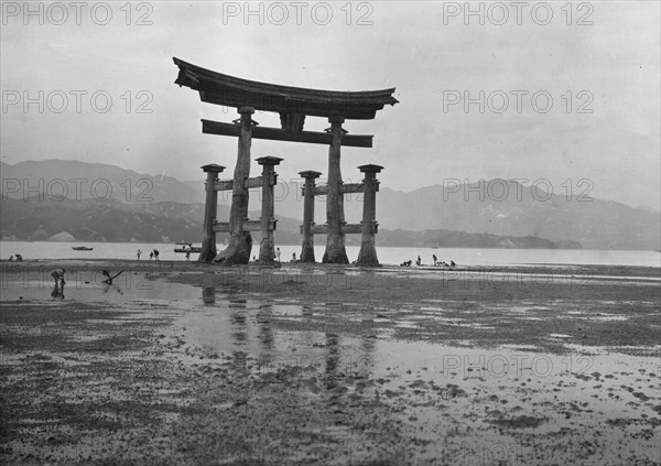 Itsukushima Shinto Shrine, Japan, 1908. Creator: Arnold Genthe.