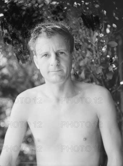 John F. Jewett, portrait photograph, between 1911 and 1942. Creator: Arnold Genthe.