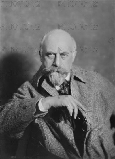 Mr. Albert Sterner, portrait photograph, 1918 Feb. 8. Creator: Arnold Genthe.