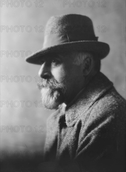 Mr. Albert Sterner, portrait photograph, 1918 Feb. 8. Creator: Arnold Genthe.