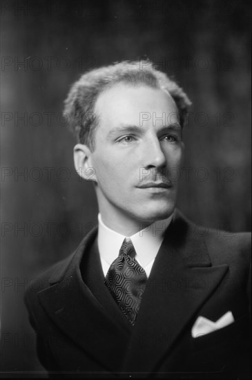 Mr. Theremin, portrait photograph, 1928 May 3. Creator: Arnold Genthe.