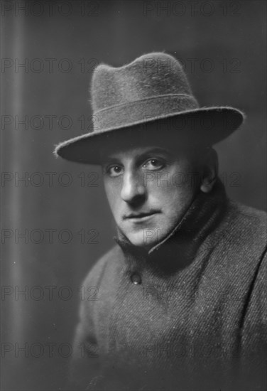 Mr. Tourneur, portrait photograph, 1918 Mar. 20. Creator: Arnold Genthe.