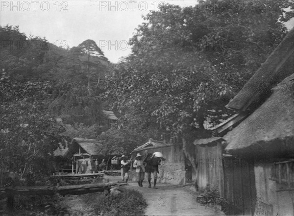 Travel views of Japan and Korea, 1908. Creator: Arnold Genthe.