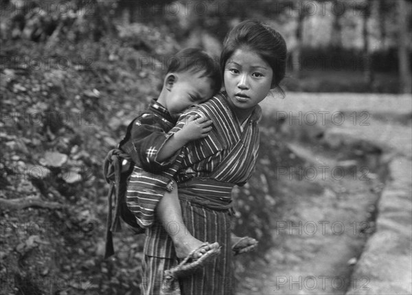 Travel views of Japan and Korea, 1908. Creator: Arnold Genthe.