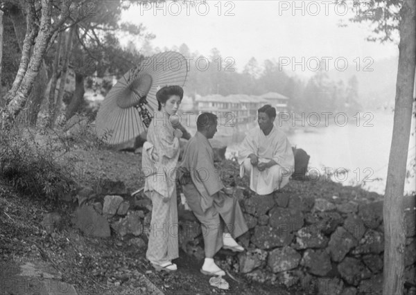 Travel views of Japan and Korea, 1908. Creator: Arnold Genthe.