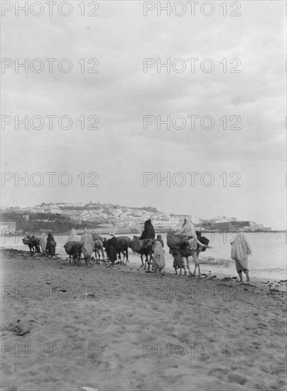 Travel views of Morocco, 1904. Creator: Arnold Genthe.