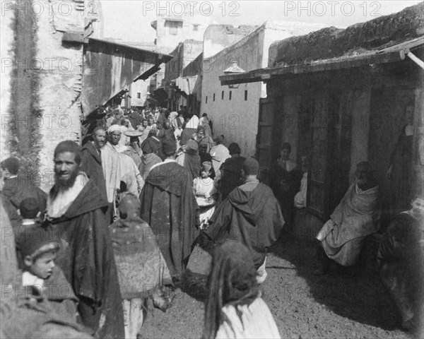 Travel views of Morocco, 1904. Creator: Arnold Genthe.