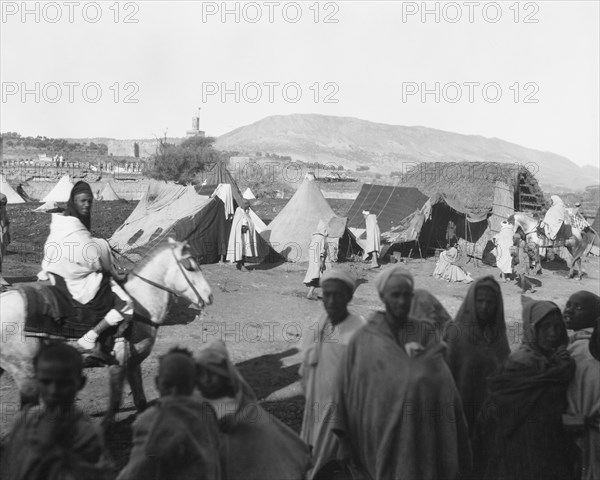 Travel views of Morocco, 1904. Creator: Arnold Genthe.