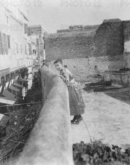 Travel views of Morocco, 1904. Creator: Arnold Genthe.