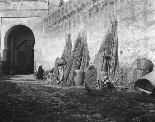 Travel views of Morocco, 1904. Creator: Arnold Genthe.