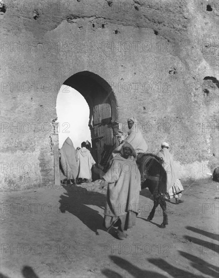 Travel views of Morocco, 1904. Creator: Arnold Genthe.